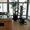 Beige TileFlex Floor Tile hot tub room