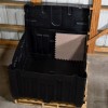 Trade Show Jumbo 4x4 ft Case with Casters with royal interlocking carpet tile