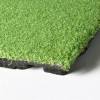 RageTurf UltraTile 24 x 24 Inch x 1 Inch Artificial Grass Tiles Close Corner Texture