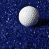 Blue Golf Turf