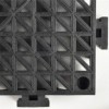 Perforated Tile - Heavy Duty - 3/4 Inch Black corner