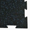 Rubber Tile Interlocking 2x2 Ft 3/8 Inch 10% Color Stocked Pacific corner2.