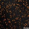 Rubber Tile Interlocking 2x2 Ft 8 mm 10% Color Custom Pacific orange 10c