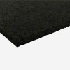 Straight Edge Rubber Tile Black 1/4 Inch x 2x2 Ft. Pacific corner angle
