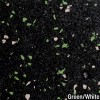 Green/White close-up Straight Edge Tile 10% Color CrossTrain 3/8 Inch