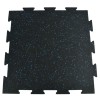 Rubber Tile Interlocking 2x2 Ft 8 mm 10% Color Stocked Pacific blue full tile