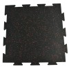 Rubber Tile Interlocking 2x2 Ft 8 mm 10% Color Stocked Pacific red full tile