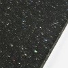 US Rubber Tile Interlocks with Border Attached - Regrind 8mm 25x25 Inches 