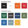 VersaCourt Active Outdoor Court Tile 5/8 Inch 15.75x15.75 Inches all colors