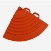 VersaCourt Active Outdoor Court Corner Reducer 5/8 Inch x 2.5x2.5 Inches orange outside view