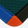 VersaCourt Active Outdoor Court Edge Reducer 5/8 Inch x 2.5x15.75 Inches Pack of 10 reducer and corner attched to tile