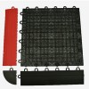 VersaCourt Boost Outdoor Court Corner Reducer with borders and full tile