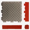 VersaCourt Outdoor Game Court Corner Reducer 3/4 Inch x 2x2 Inches full tile with reducers and corner
