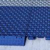 VersaCourt Pickleball Court Tile Edge Reducer 3/4 Inch 2x10 Inches Pack of 10 in navy blue