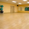 Padded Vinyl Gym flooring Woodflex-Gameflex 6.7 mm in Yoga Studio