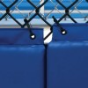 BackStop Folding Pad 2 Inch x 4x10 Ft. chain link closeup