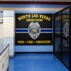 Safety wall pad with north las vegas corrections logo