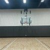Safety Wall Pad 2x7 Ft x 2 Inch WB Z-Clip ASTM Gray Pads on Gym Walls for Basketball
