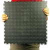 Coin Top PVC interlocking full tiles stacked together