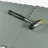 Smooth Top PVC Interlocking Grays Ever Tile Gray Mallet