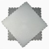 Smooth Top PVC Interlocking Grays Ever Tile Stack