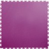 Smooth Top PVC Interlocking Color Ever Tile Purple Full