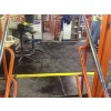 24/Seven GR Solid 3x3 Ft Mat industrial work zone install with borders