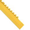 Wearwell 24/Seven Edging Female/Male CFR Yellow 5/8 Inch x 3x39 Inches Male ramp corner