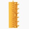 Wearwell ErgoDeck Ramp 7/8 Inch x 6x18 Inches Case of 10 Bottom Yellow Ramp