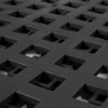ErgoDeck HD Open Black 18 x 18 Inch Tile close