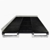 Wearwell Foundation Platform System 6 Ft Toe plate in use