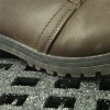 Boot Close up Wearwell ErgoDeck General Purpose Open with Gritshield 18x18 Inch Tile