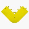 Yellow Border Stripe Wearwell ErgoDeck HD Outside Corner 7/8 Inch