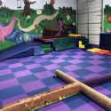 foam tiles in gymnastics center
