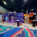 interlocking tiles for trade show booth