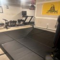 black folding mats for home gym