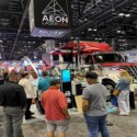 carpet tiles at trade show