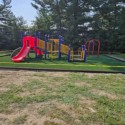 green turf for playground