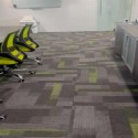 customer review photo of commercial carpet tiles in conference room 2