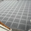 staylock perforated tiles on flat roof