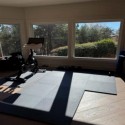 mats for under peloton bike