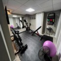 staylock bump top tiles with exercise equipment