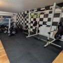 black foam tiles for home gym