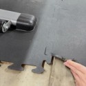 garage gym rubber tiles