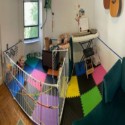 colorful foam mats for play space