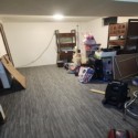 foam tiles in basement