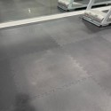 interlocking rubber tiles in home gym