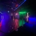 dance studio with foam tiles