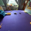 purple foam mats