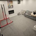 royal interlocking carpet tiles in basement